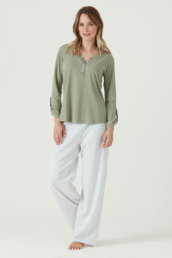 Pijama Rayas Manga Larga Verde - 37575.jpg