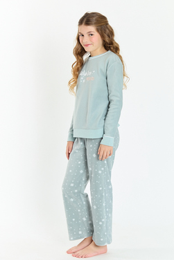 Pijama Cuello Polar Kids Celeste - 240724 BBZ3927.jpg