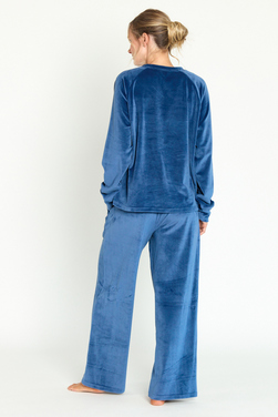 Pijama Elisa Plush Azul - Pijama Elisa Plush Azul (3).jpg