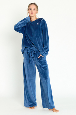 Pijama Elisa Plush Azul - Pijama Elisa Plush Azul (2).jpg