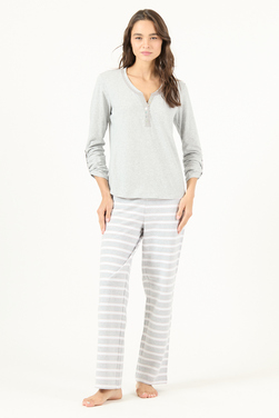 Pijama Clara Manga Larga Gris - Pijama Clara Gris (1).jpg