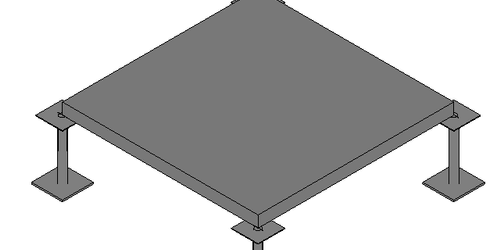 Piso Elevado HPL - PVC