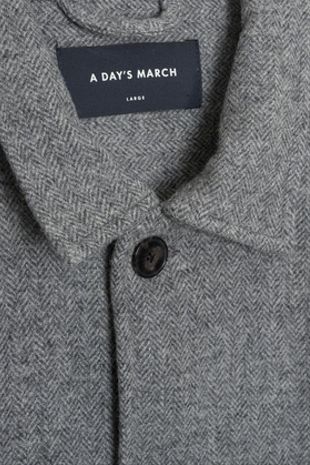 Original Wool Herringbone Overshirt