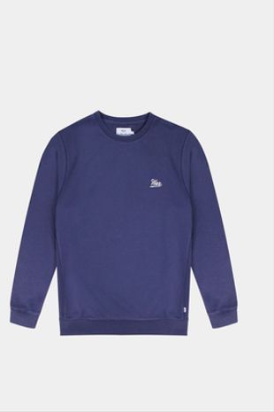 Navy Lind Wax Sweatshirt