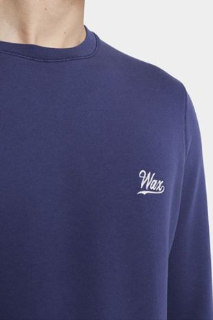 Navy Lind Wax Sweatshirt