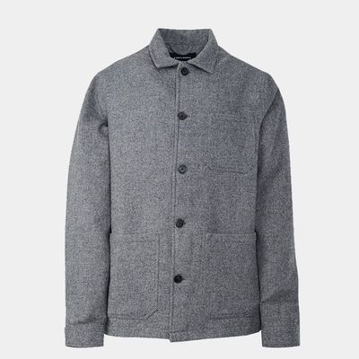 Original Wool Herringbone Overshirt