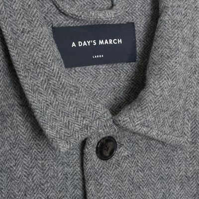 Original Wool Herringbone Overshirt