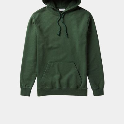 Green Organic Cotton Hoodie
