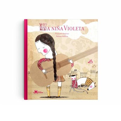 La niña violeta