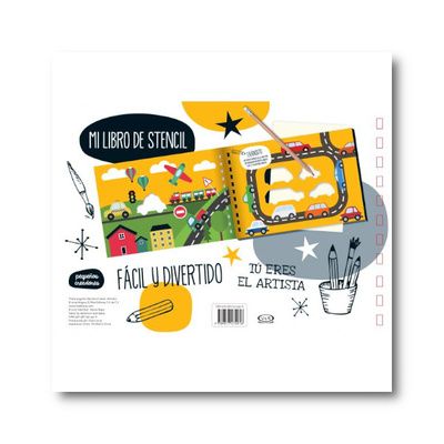 Mi libro stencil. Transportes
