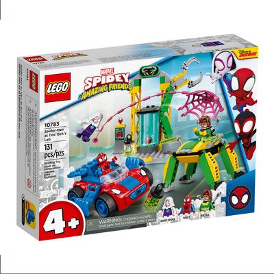 Spider-Man en el Laboratorio de Doc Ock